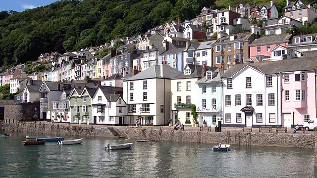 The historic cobbled quay at Bayard's Cove in Dartmouth, a short walk from Lower Street