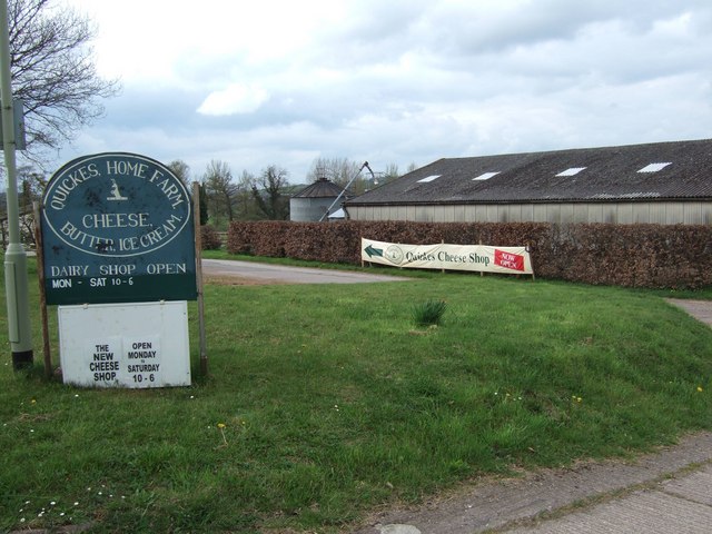 The farm shop at Quicke's, Newton St Cyres